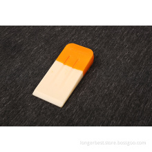 Plastic door stopper wedge